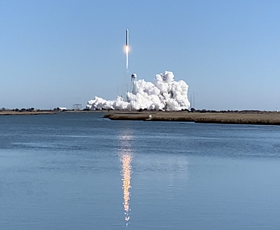 Northrop Grumman Antares rocket launches ARMAS ISS to the space station